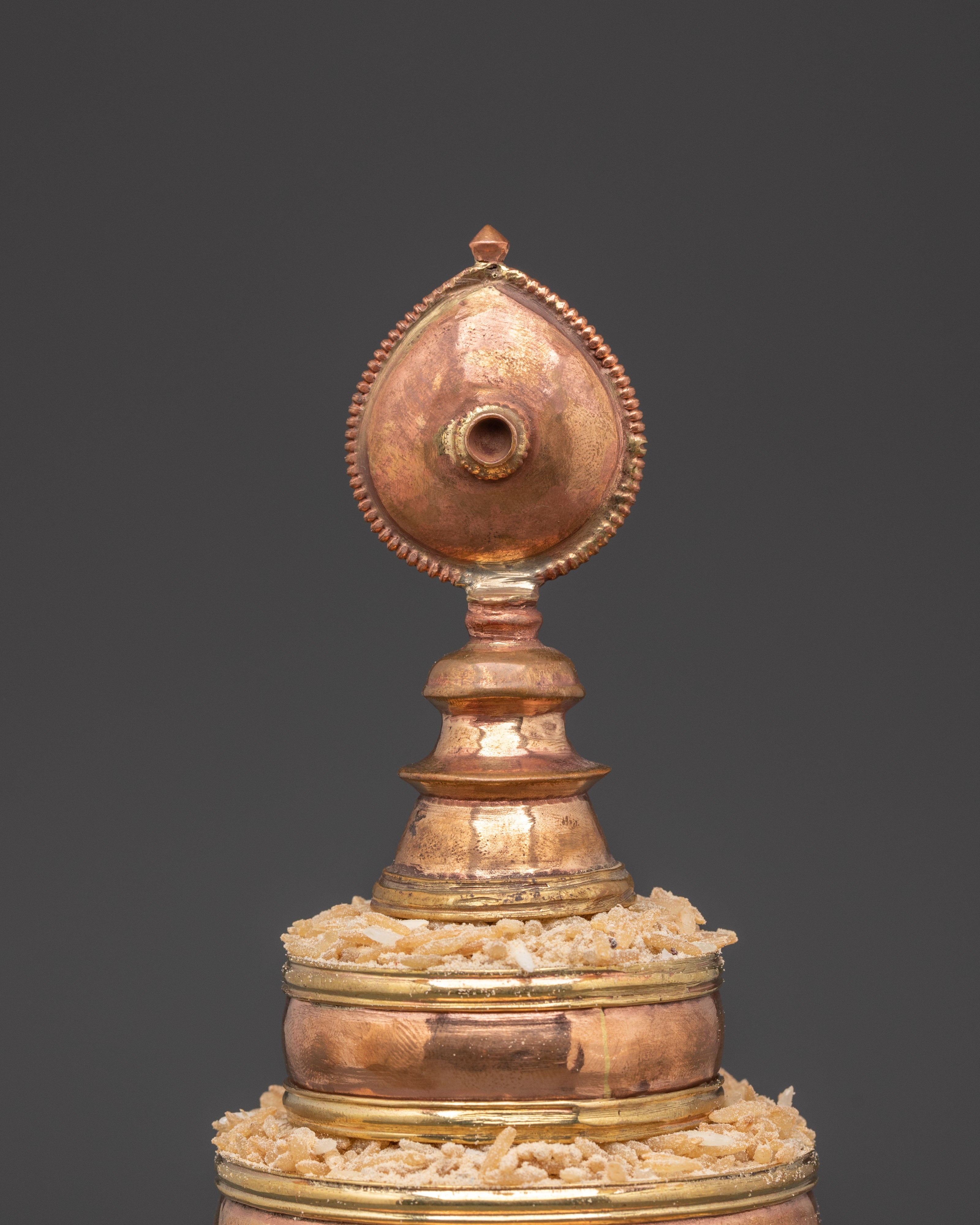 Handmade Copper Mandala Artifact | Spiritual Symbol for Meditation & Rituals