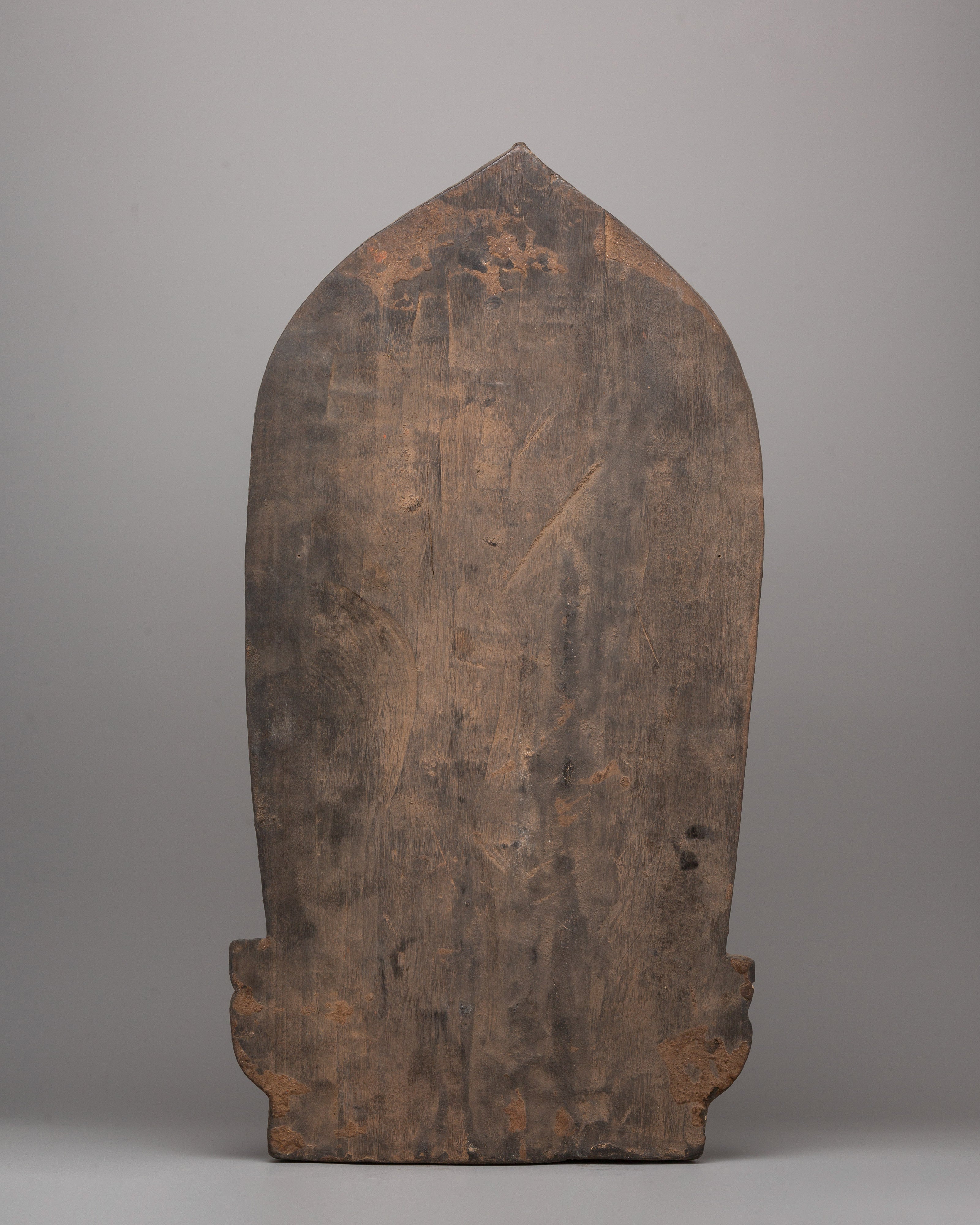 Handcrafted Wooden Amitabha Buddha Statue | Buddha for Altar and Meditation