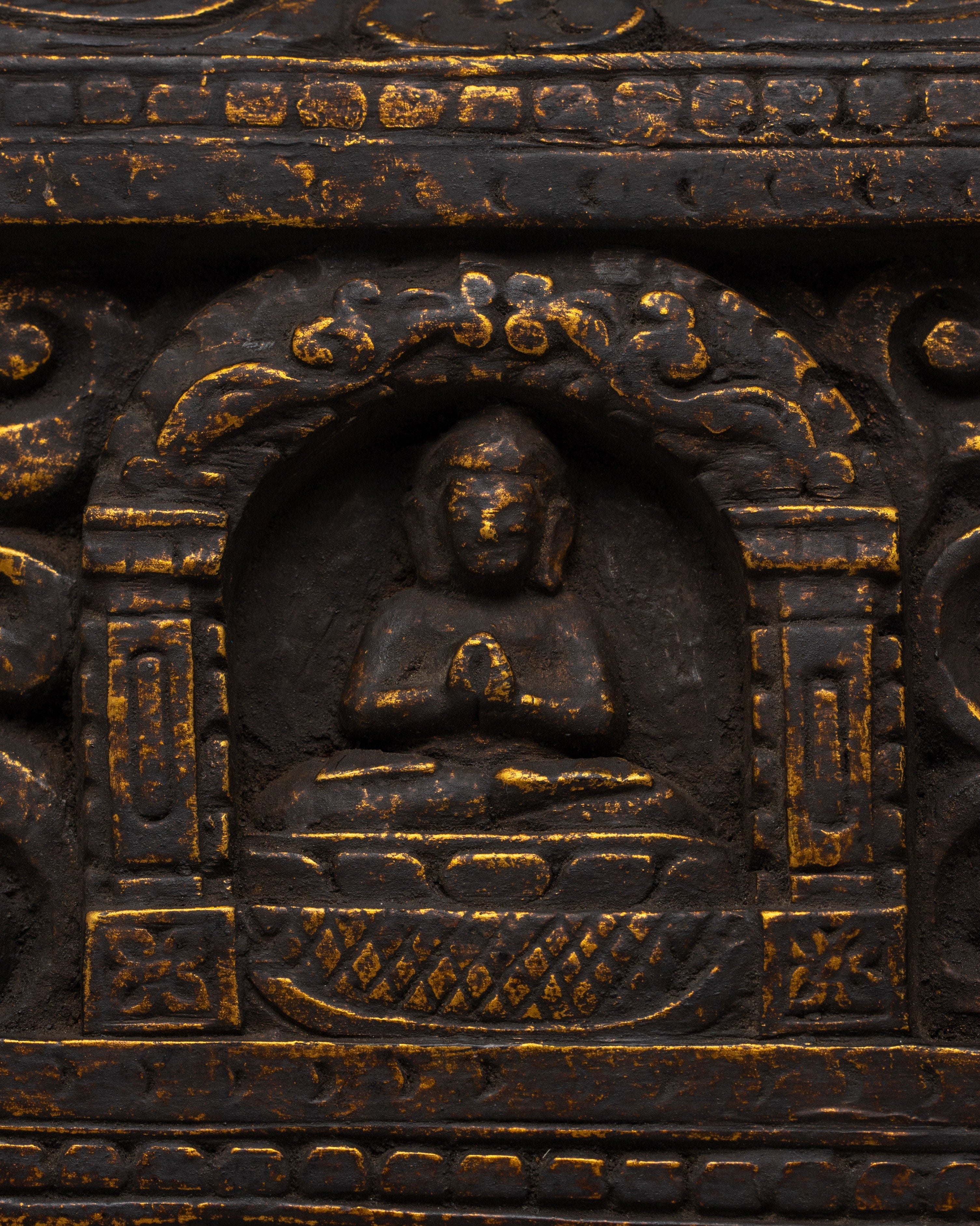 Tibetan Handmade Wooden Book Cover | Unique Gift Idea for Book Lovers and Journal Keepers