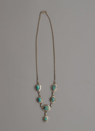Turquoise Silver Necklace