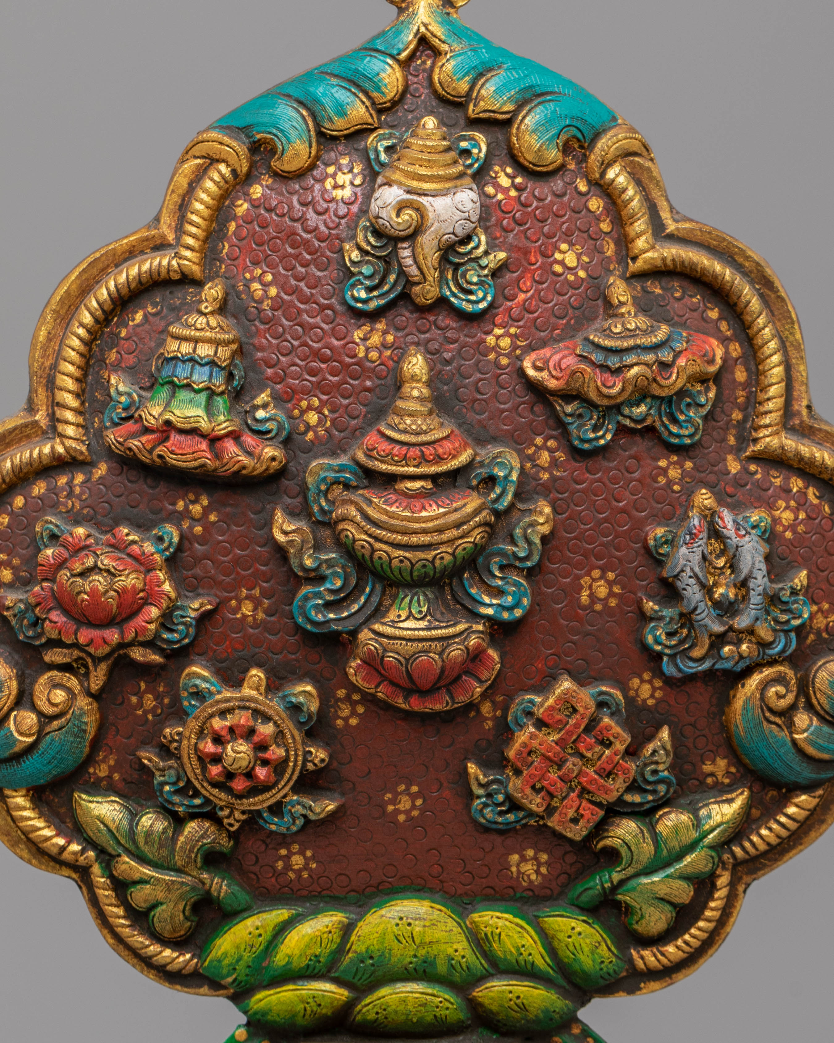 Handmade Buddhist Auspicious Symbols | Sacred Tibetan Artwork
