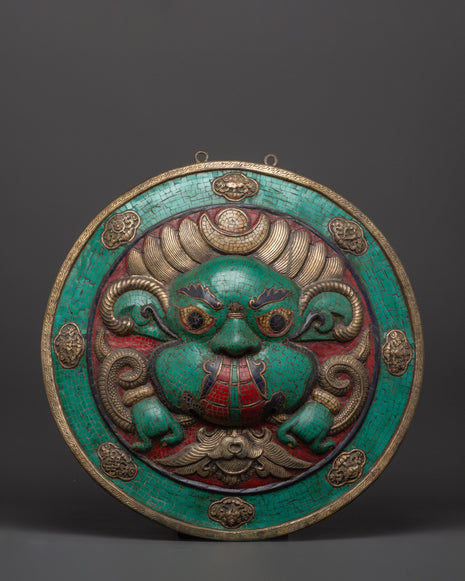 Tibetan wall hanging with Turquoise 