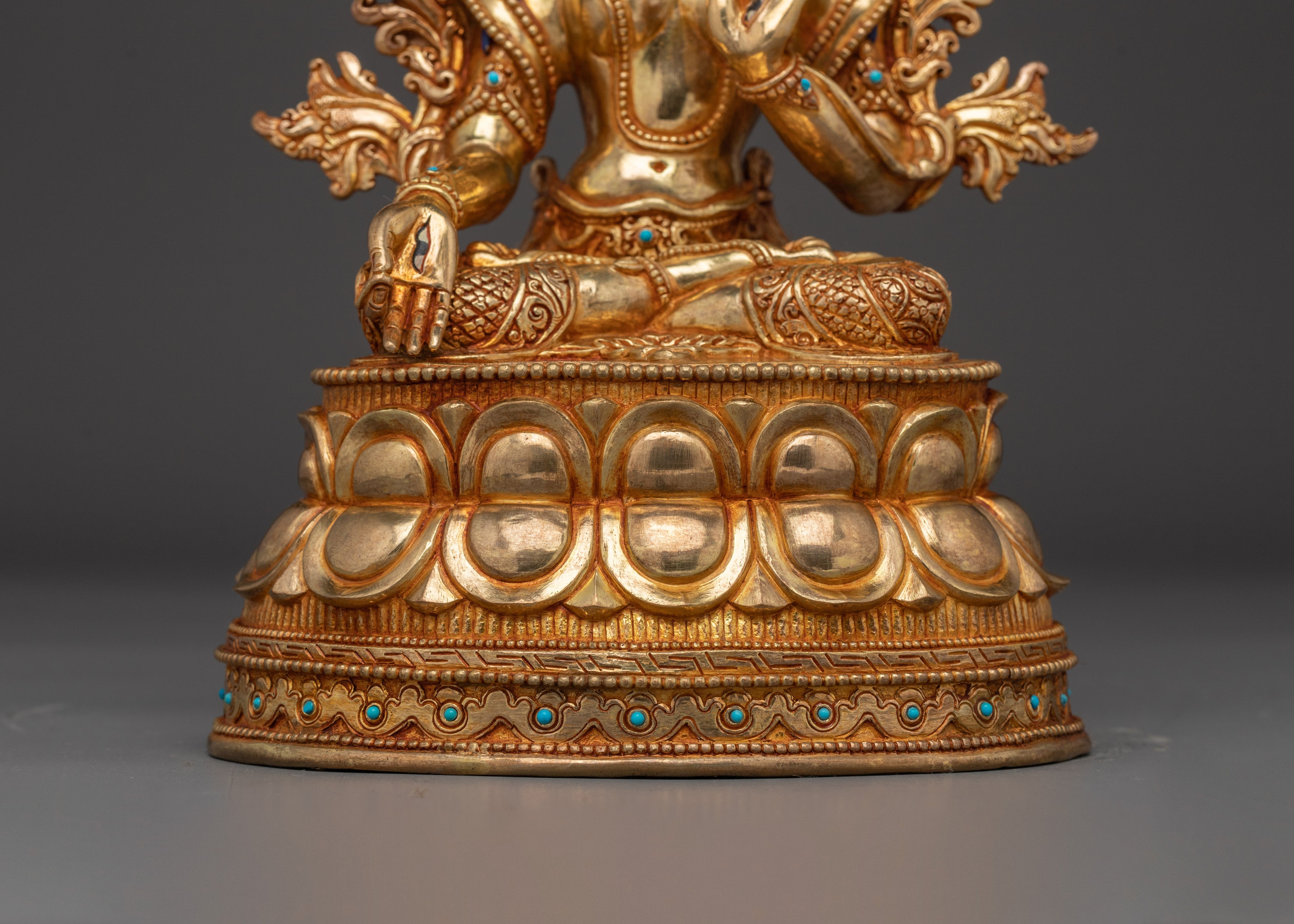 Buddhist Deity White Sita Tara Statue | White Tara - Compassionate Healer