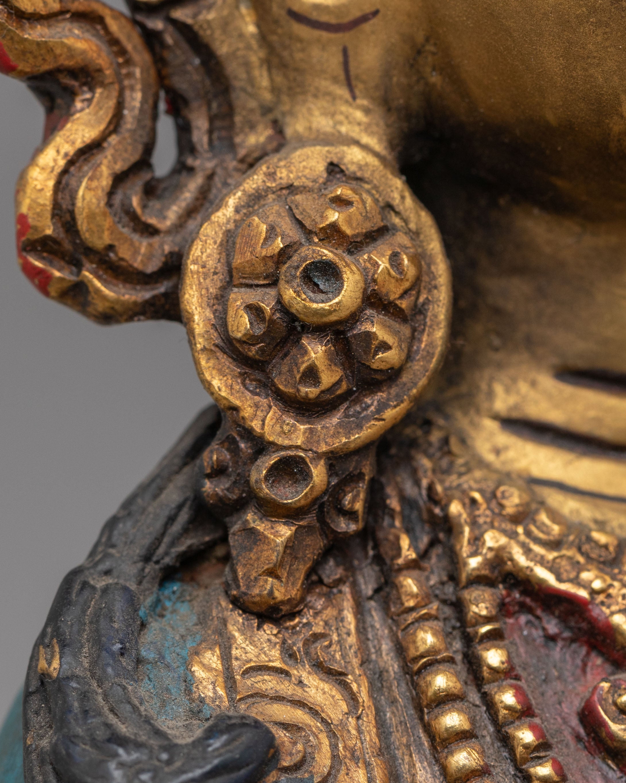 Handmade Amitayus Sculpture | Tibetan Deity of Longevity
