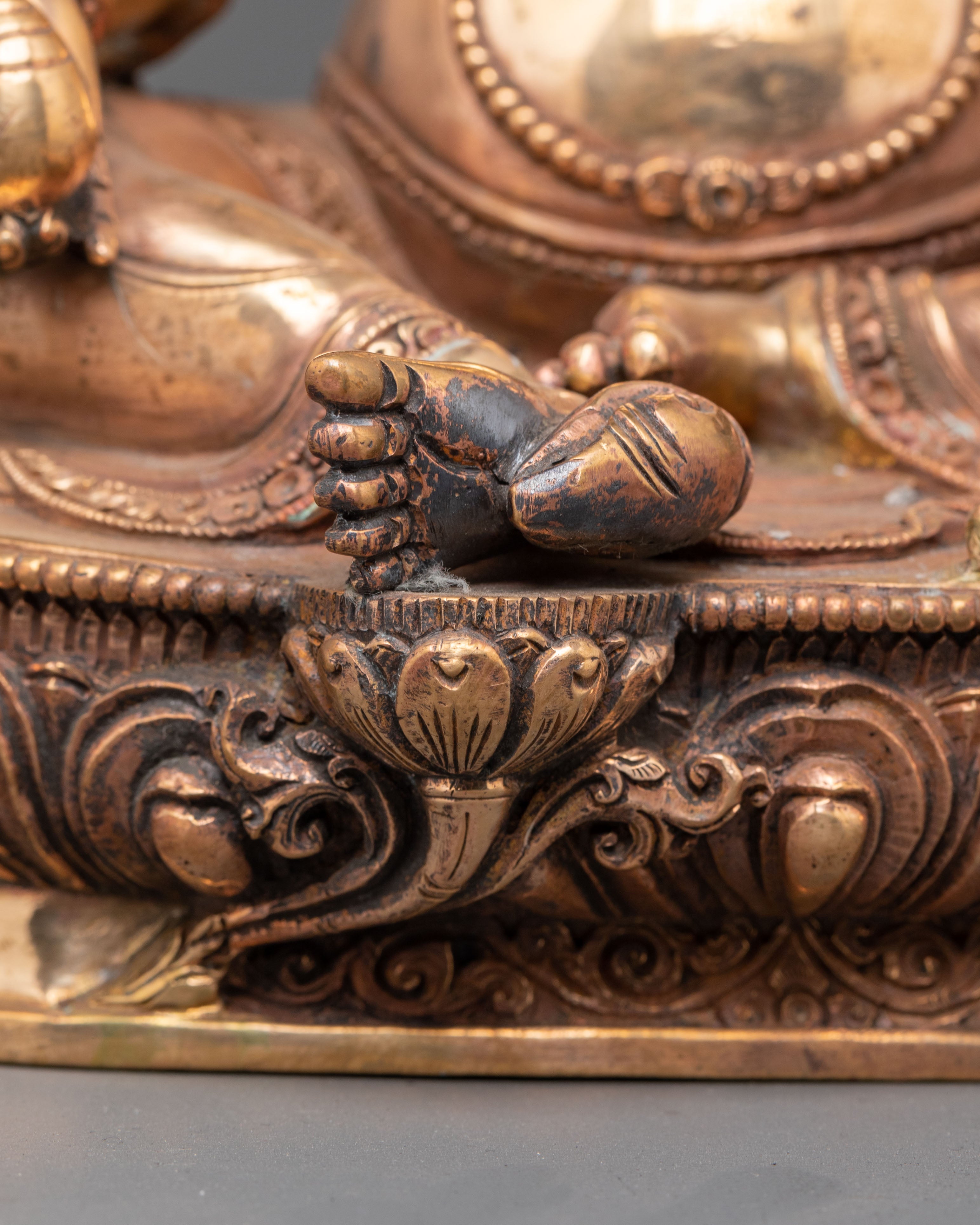 Himalayan Wealth Deity Dzambhala Statue | Symbol of Wealth