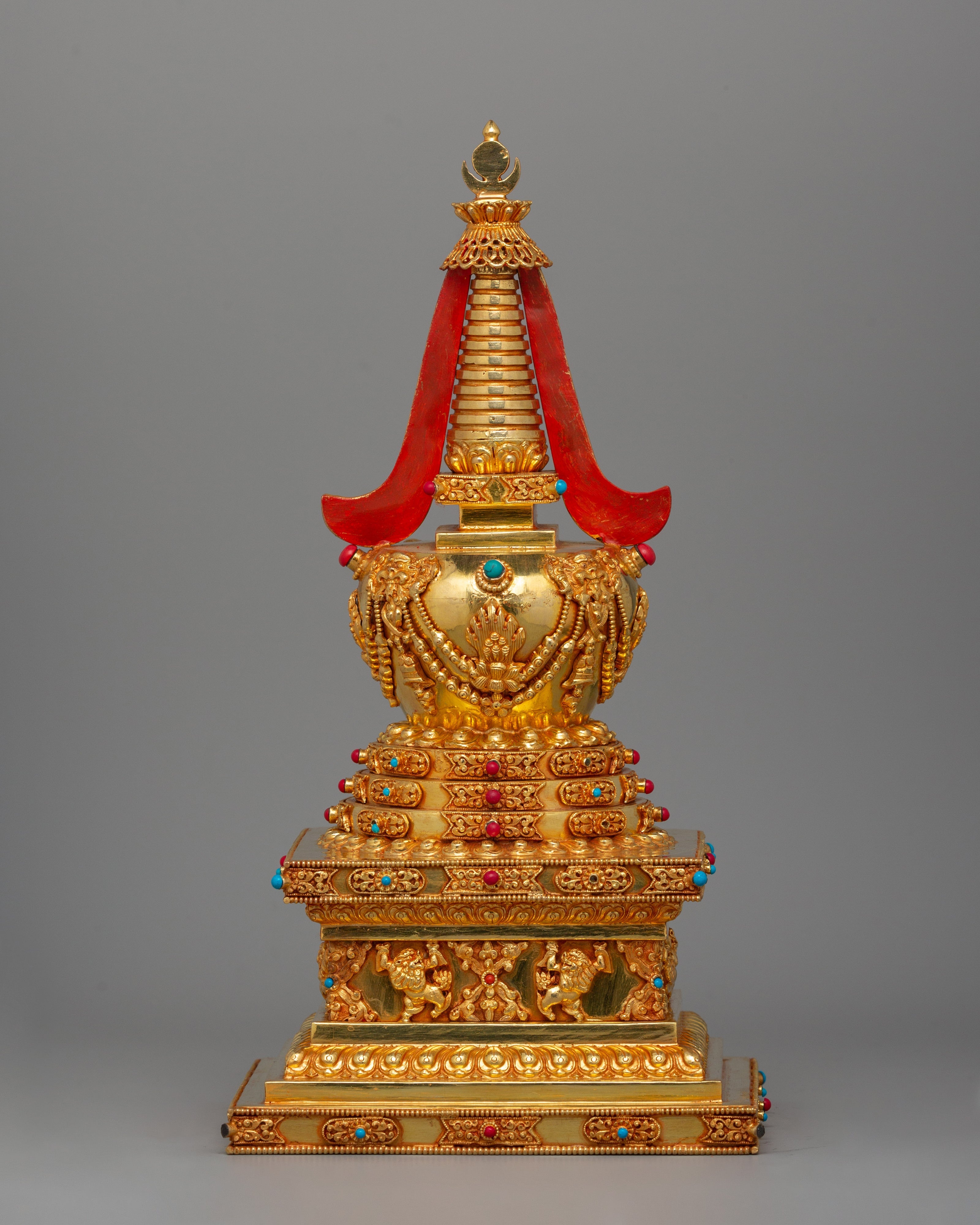 Tibetan Religious Buddhist Stupa | Buddhist Shrine Artifact