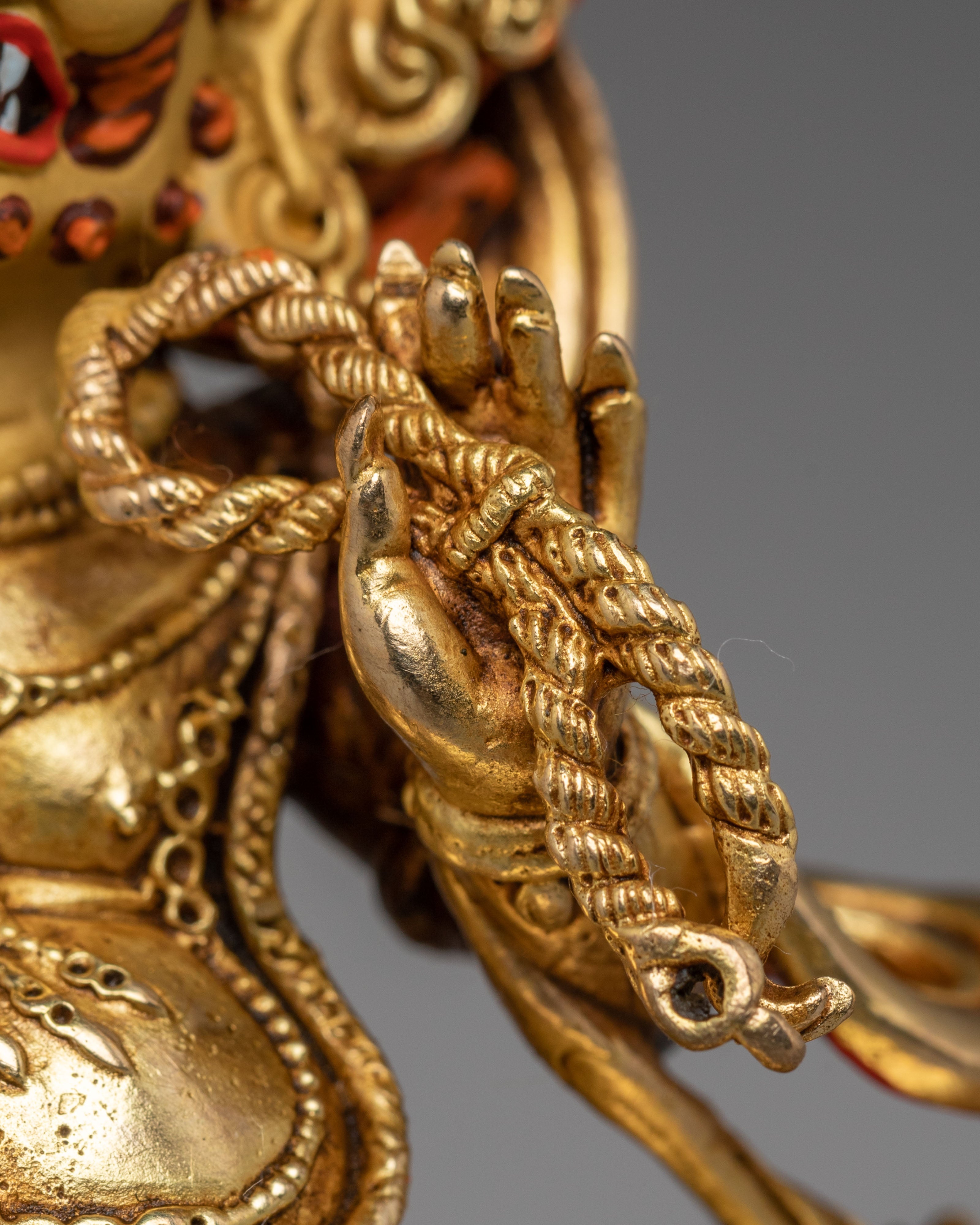 Machine Made Vajrapani Figurine | Buddhist Decor for Meditation Space