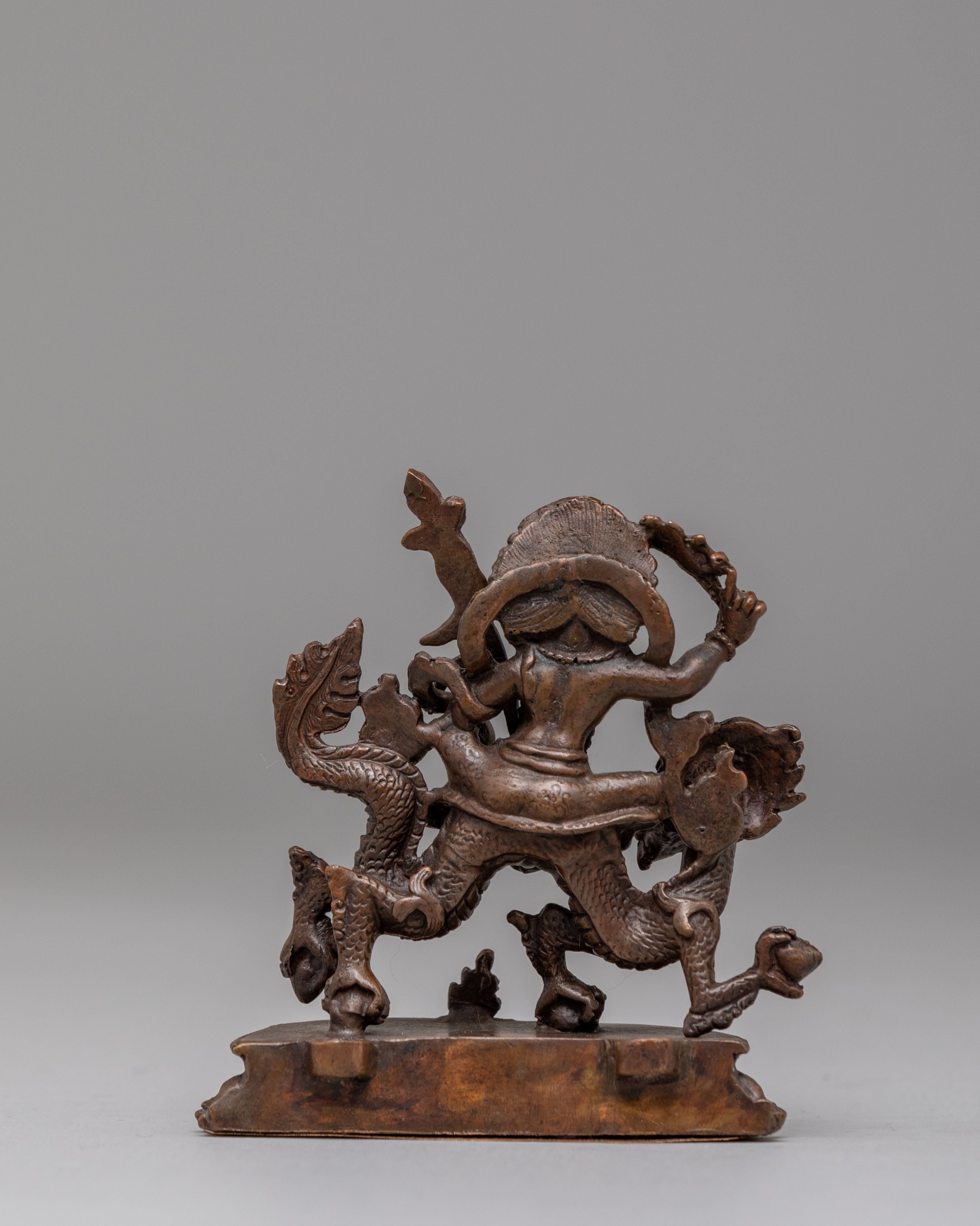 Himalayan White Dzambhala Figure | Wealth Deity Statue