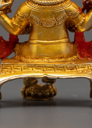 Ganesh Crystal Sculpture | Hindu Deity