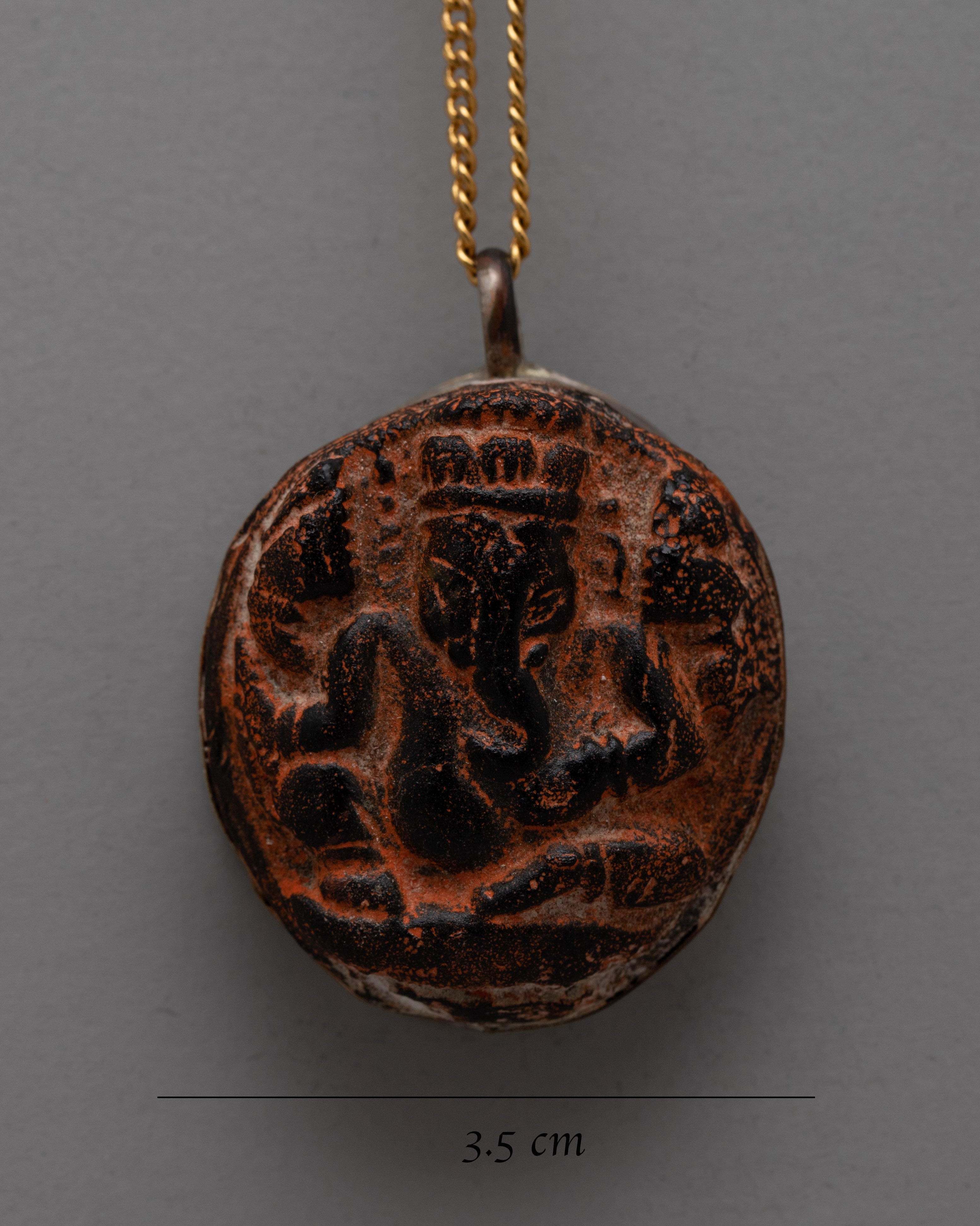 Engraved Ganesh Pendant Charm | Meaningful and Inspirational Symbolism in Jewelry