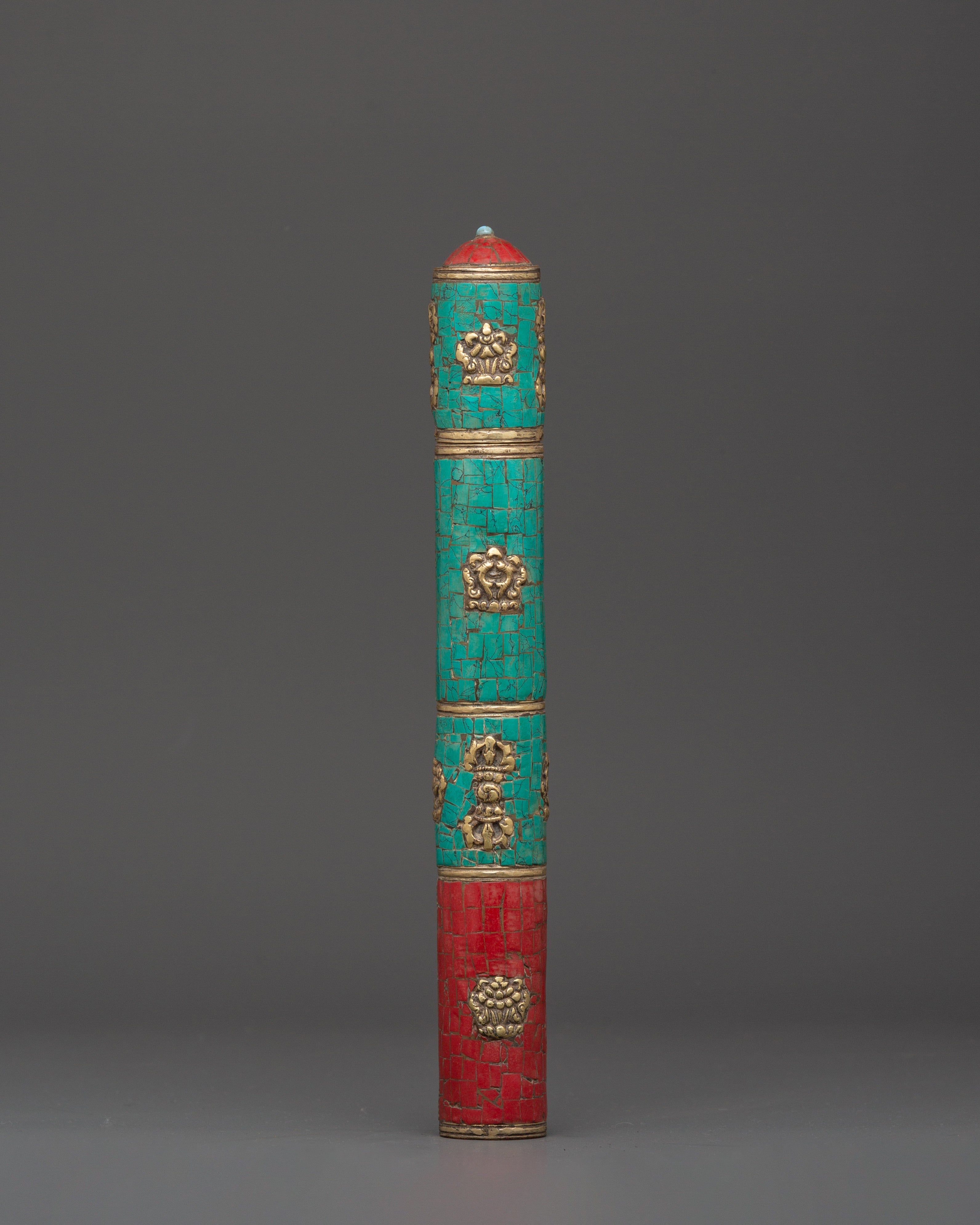  Tibetan Brass Incense Holder