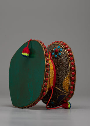 Damaru Hand Drum | Sacred Object for Meditation, Prayer
