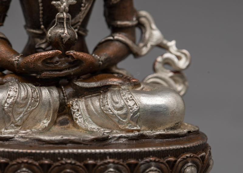 Seated Amitayus Buddha Statue | Tranquil Representation of Eternal Life and Healing