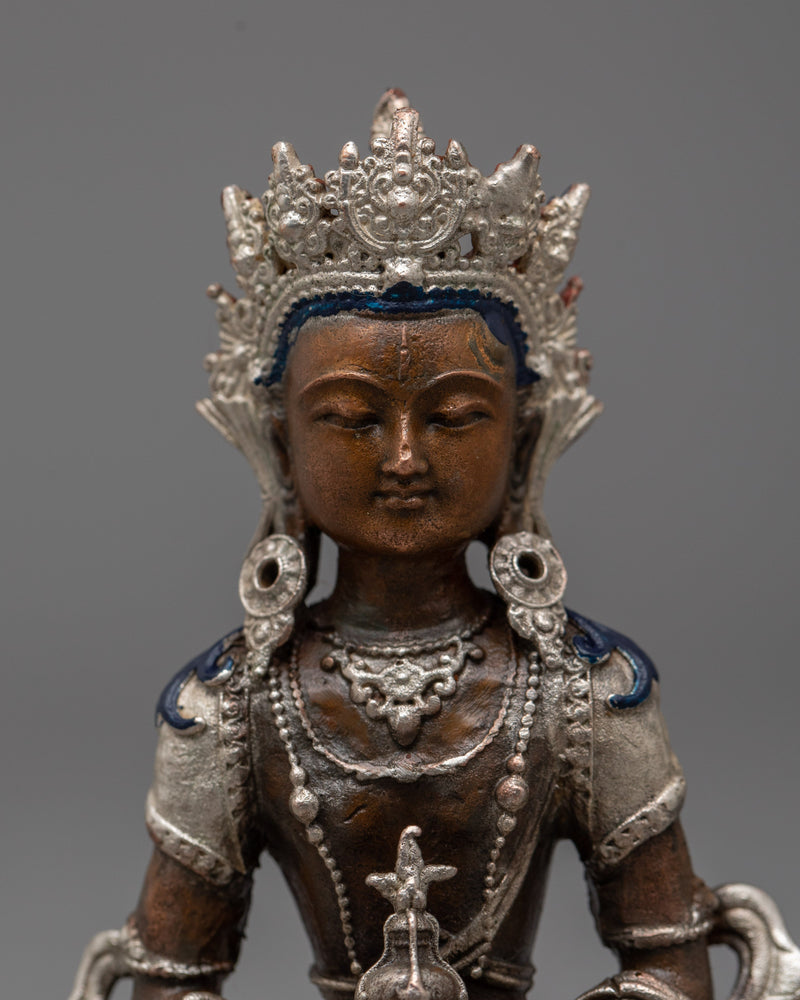 Seated Amitayus Buddha Statue | Tranquil Representation of Eternal Life and Healing