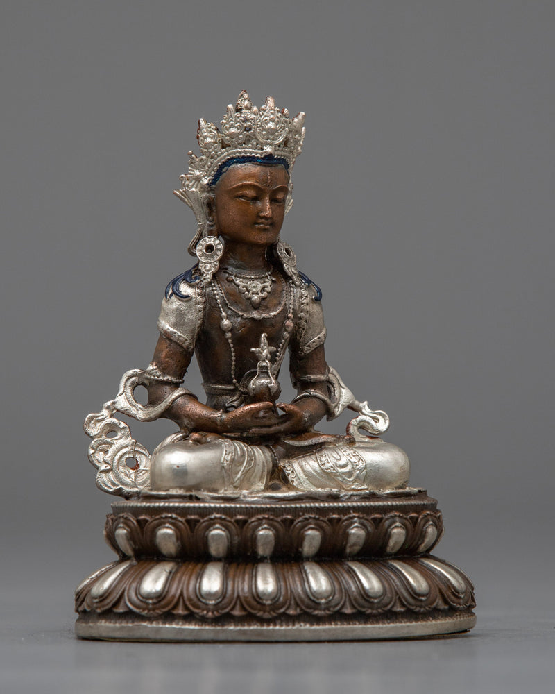 Seated Amitayus Buddha Statue | Tranquil Representation of Eternal Life and Healing