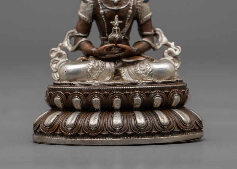 Seated Amitayus Buddha Statue | Tranquil Representation of Eternal Life and Healing