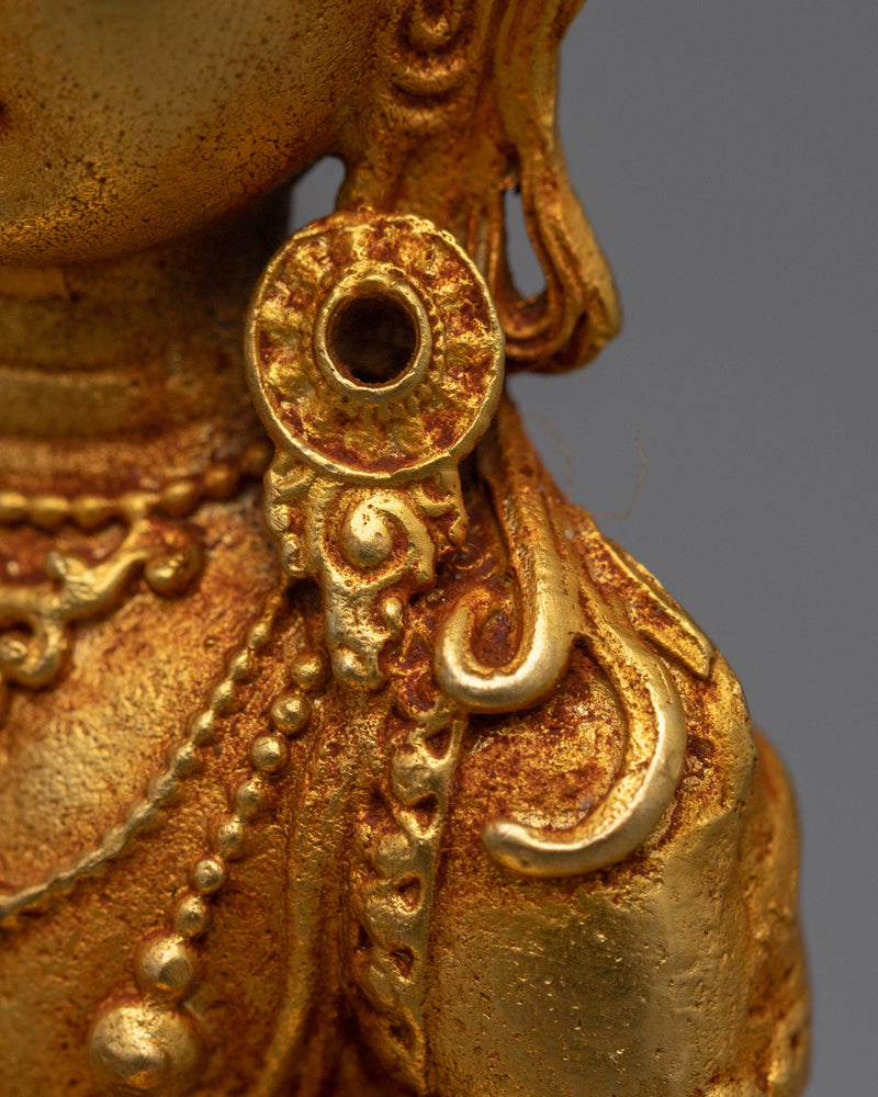 Buddha Amitayus 中文 Statue | Exquisite Statue Radiating Healing Light and Lifeforce Energy