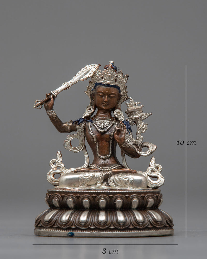 Manjushri Prayer Tibetan Statue | Merging Tradition with Modern Craftsmanship