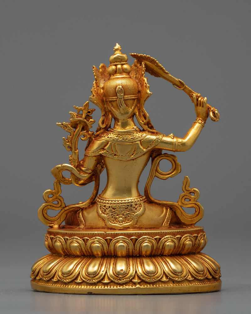 Peaceful Manjushri Statue | Fusion of Tranquility and Contemporary Craftsmanship