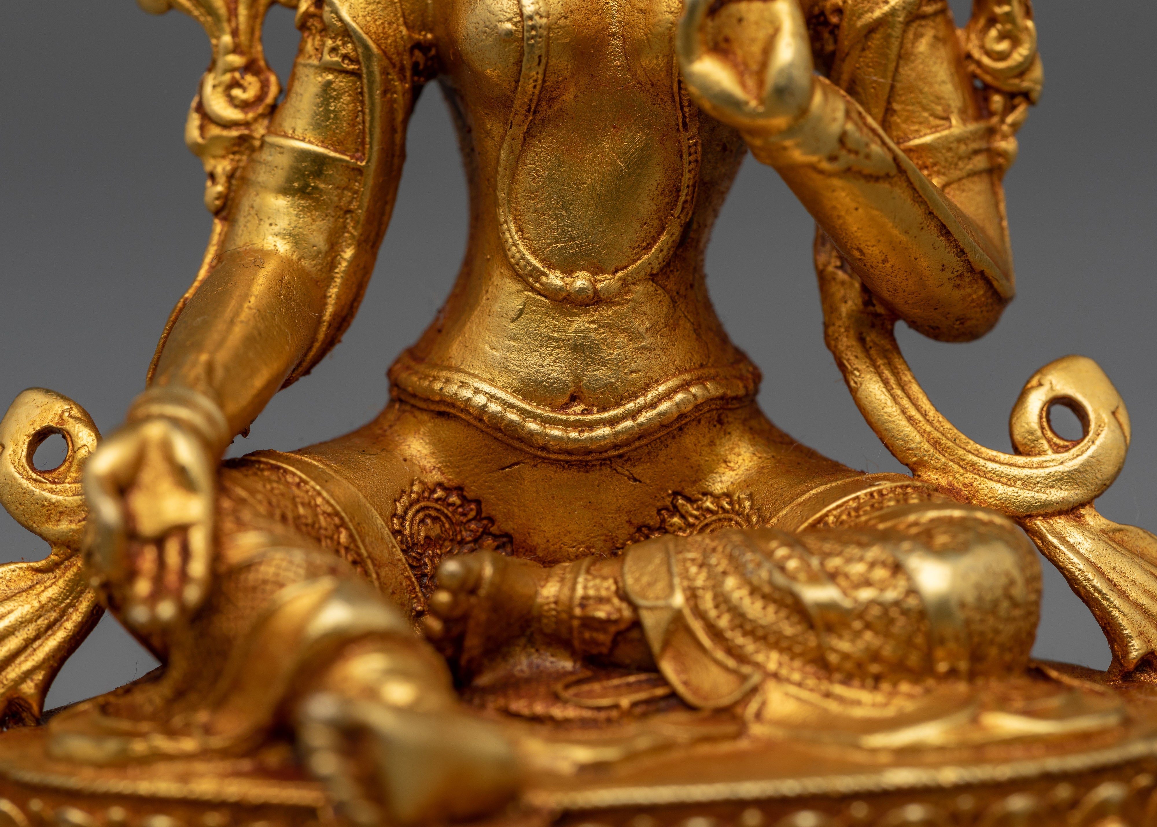 Green Tara Tara Statue | Machine Made Symbol of Compassion and Protection