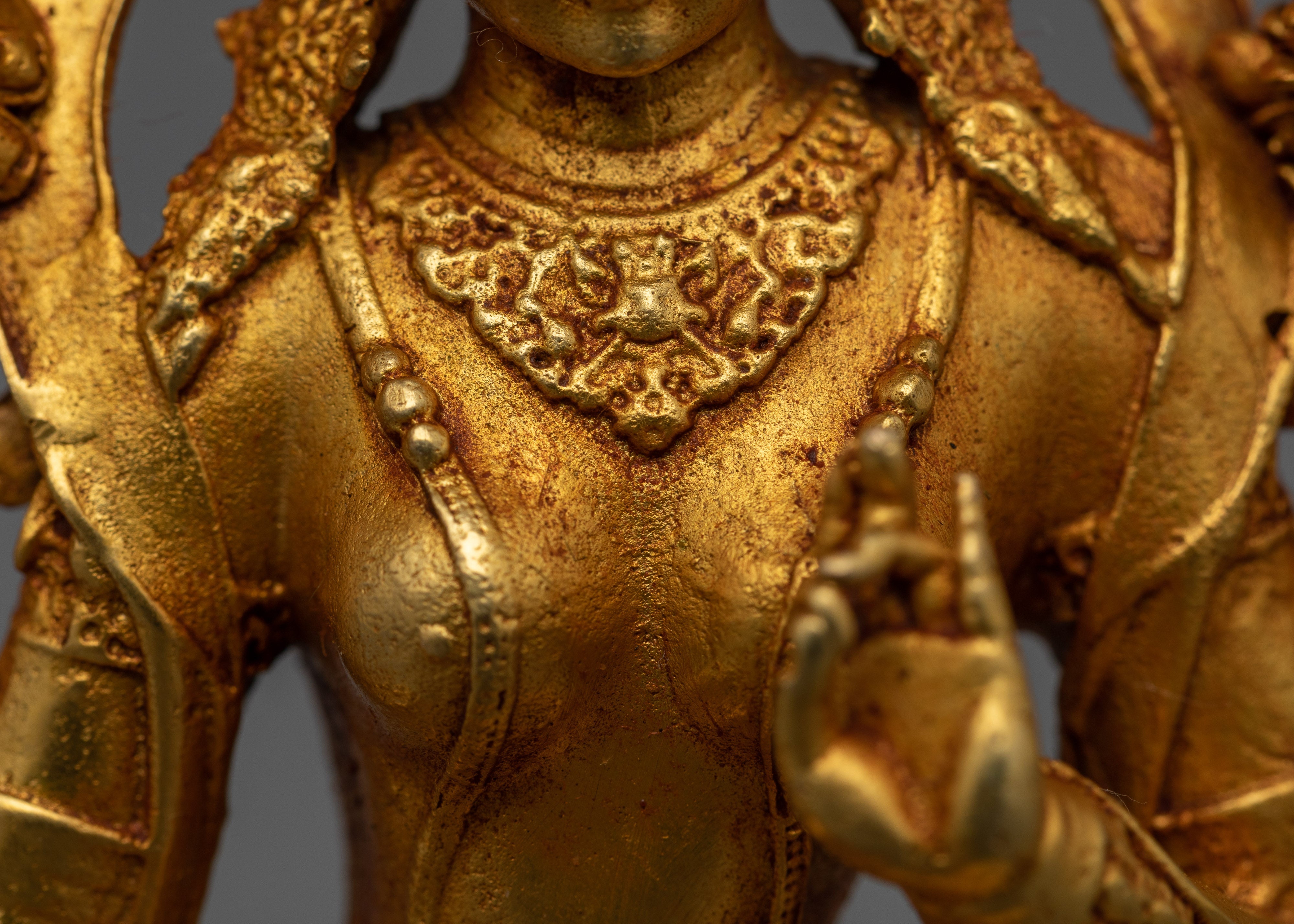 Green Tara Tara Statue | Machine Made Symbol of Compassion and Protection