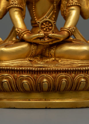 Prajna Paramita Statue | Machine-Crafted Representation of Transcendental Wisdom