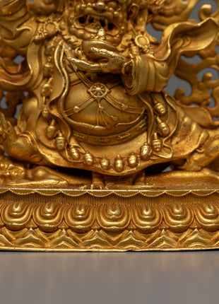 Copper Bernagchen Mahakala Statue | Harnessing Tradition with Contemporary Precision