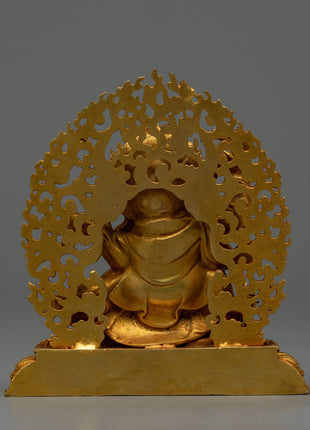 Copper Bernagchen Mahakala Statue | Harnessing Tradition with Contemporary Precision