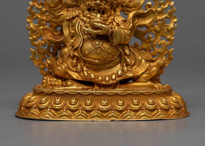 Copper Bernagchen Mahakala Statue | Harnessing Tradition with Contemporary Precision