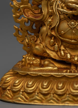 Copper Bernagchen Mahakala Statue | Harnessing Tradition with Contemporary Precision