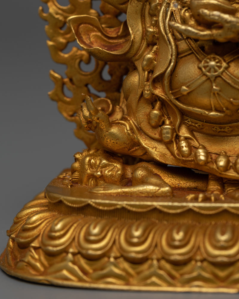 Copper Bernagchen Mahakala Statue | Harnessing Tradition with Contemporary Precision