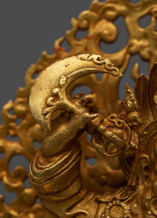 Copper Bernagchen Mahakala Statue | Harnessing Tradition with Contemporary Precision