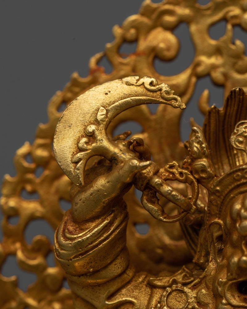 Copper Bernagchen Mahakala Statue | Harnessing Tradition with Contemporary Precision