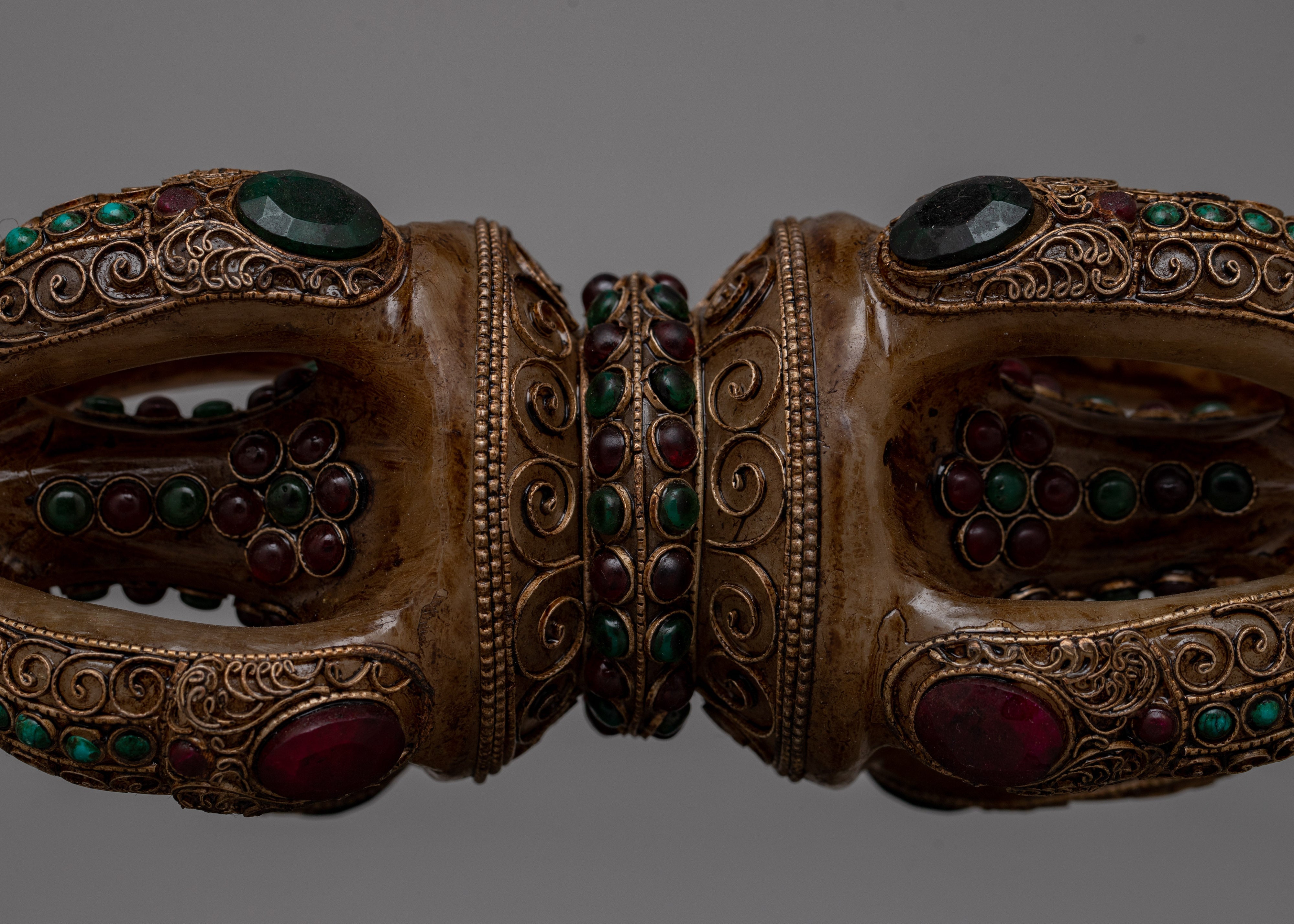 Crystal Vajra with Stand | Harmonizing Energy in Sacred Spaces