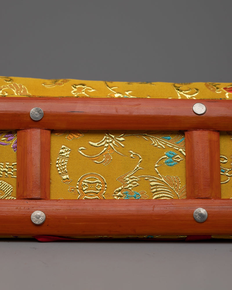 Dharma Text Cover | Traditional Cover for Tibetan Buddhist Scriptures