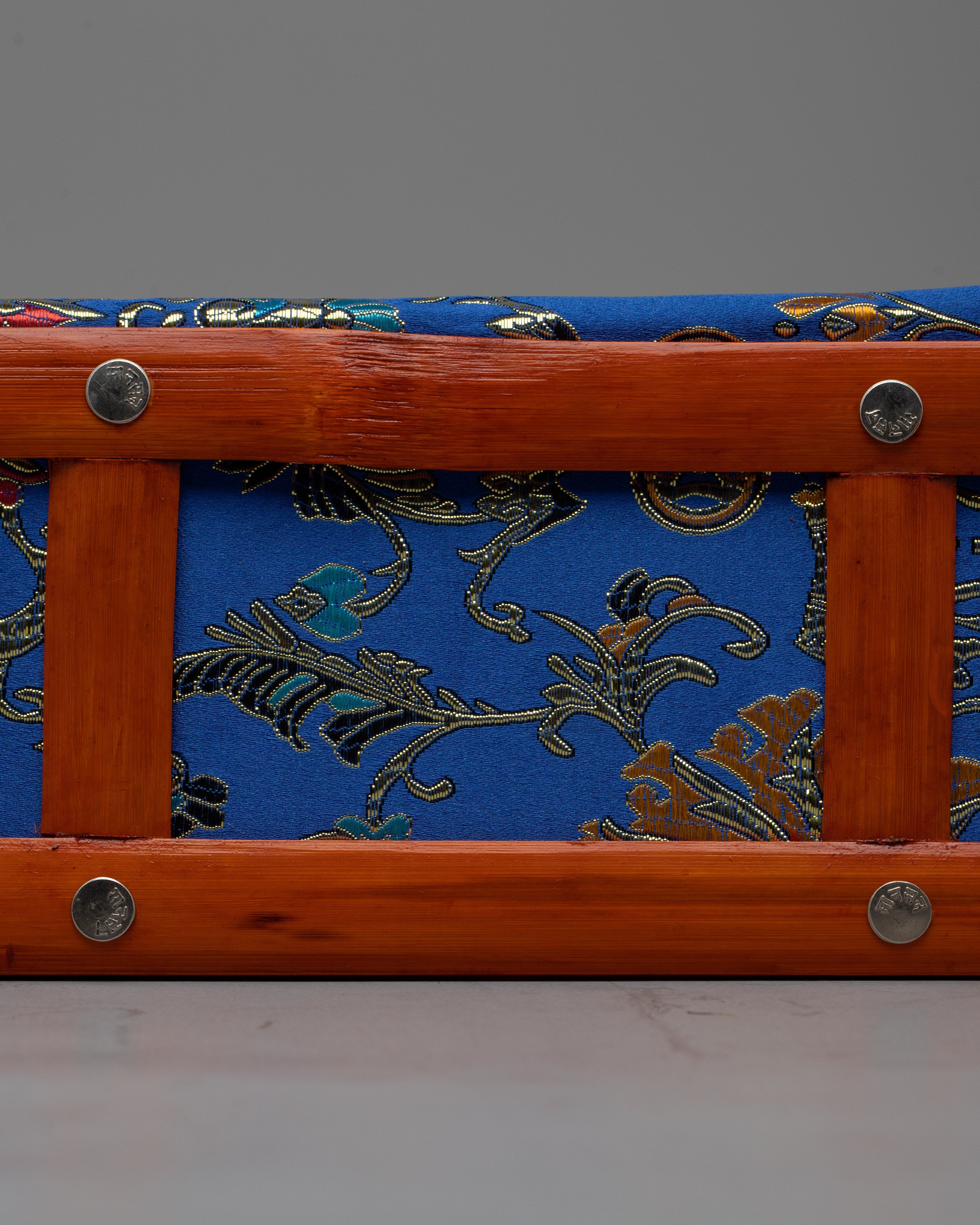 Tibetan Buddhist Scripture Cover | Handmade Dharma Text Protector