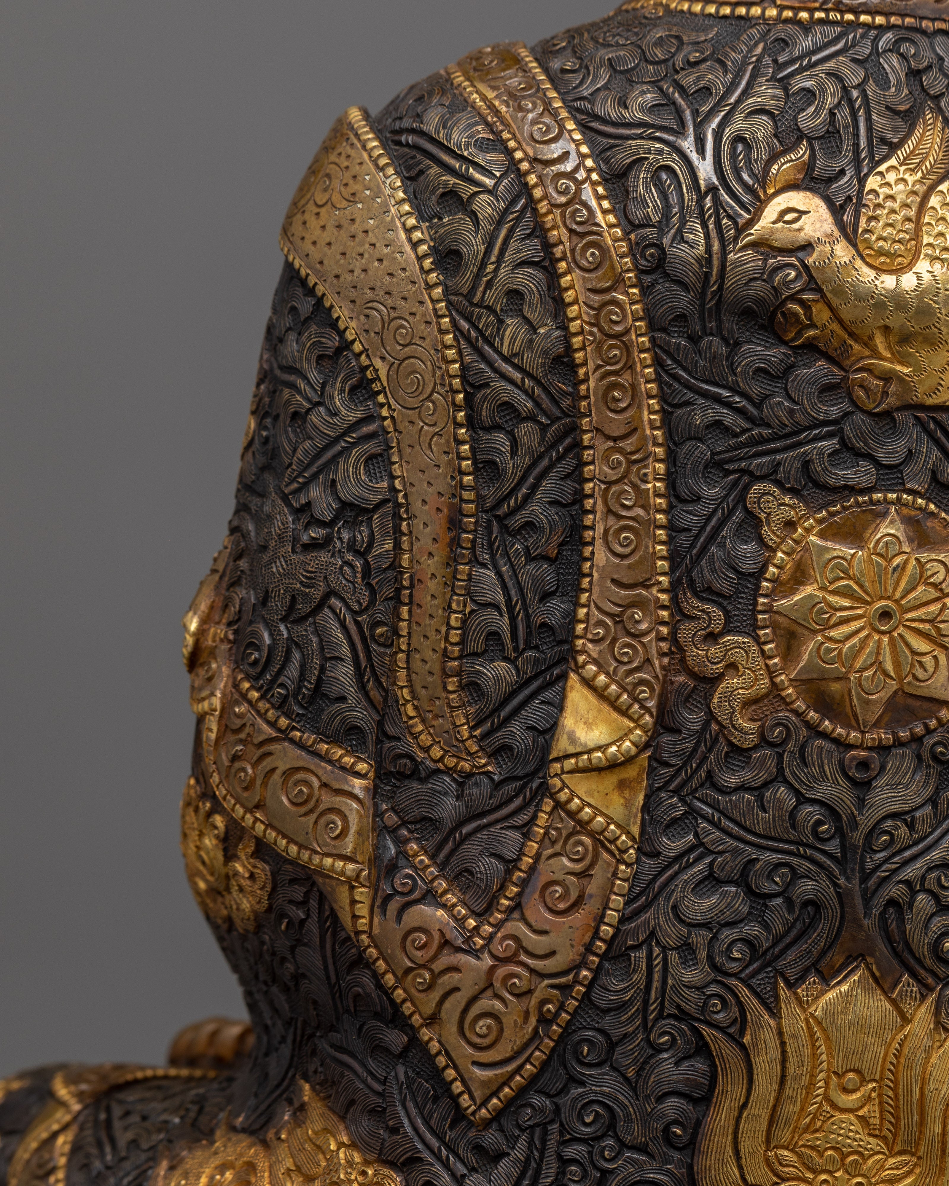 Dhyani Buddha of Medicine Oxidized Figure | The Healer of the Mind and Body