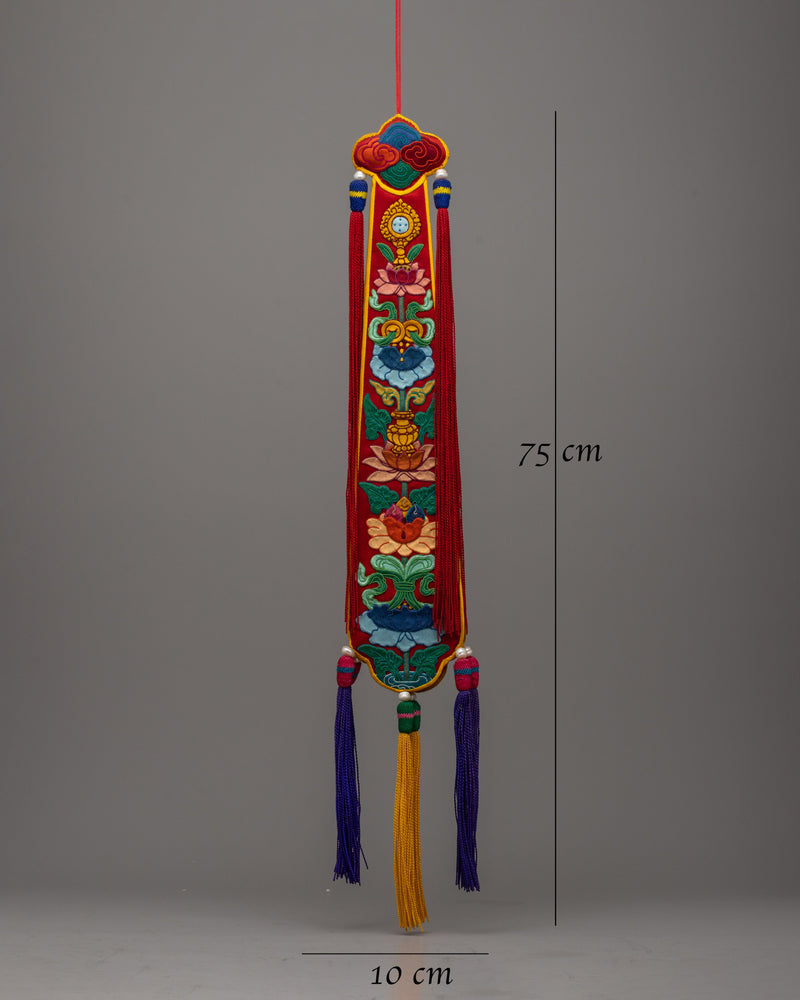 Tibetan Damaru Tail | Auspicious Ritual Accessory