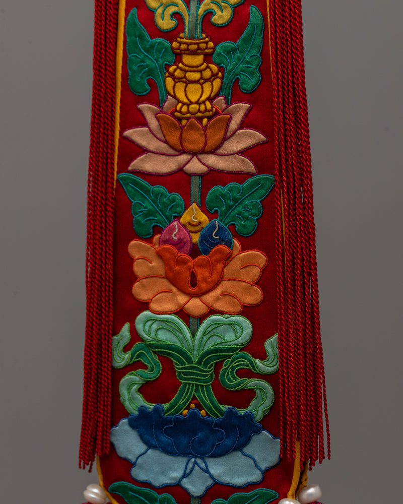 Tibetan Damaru Tail | Auspicious Ritual Accessory