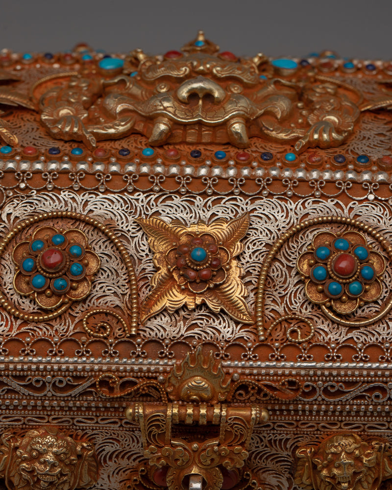 TIbetan Jewelery Box | Preserve Your Precious Gems with the Sacred Symbolism