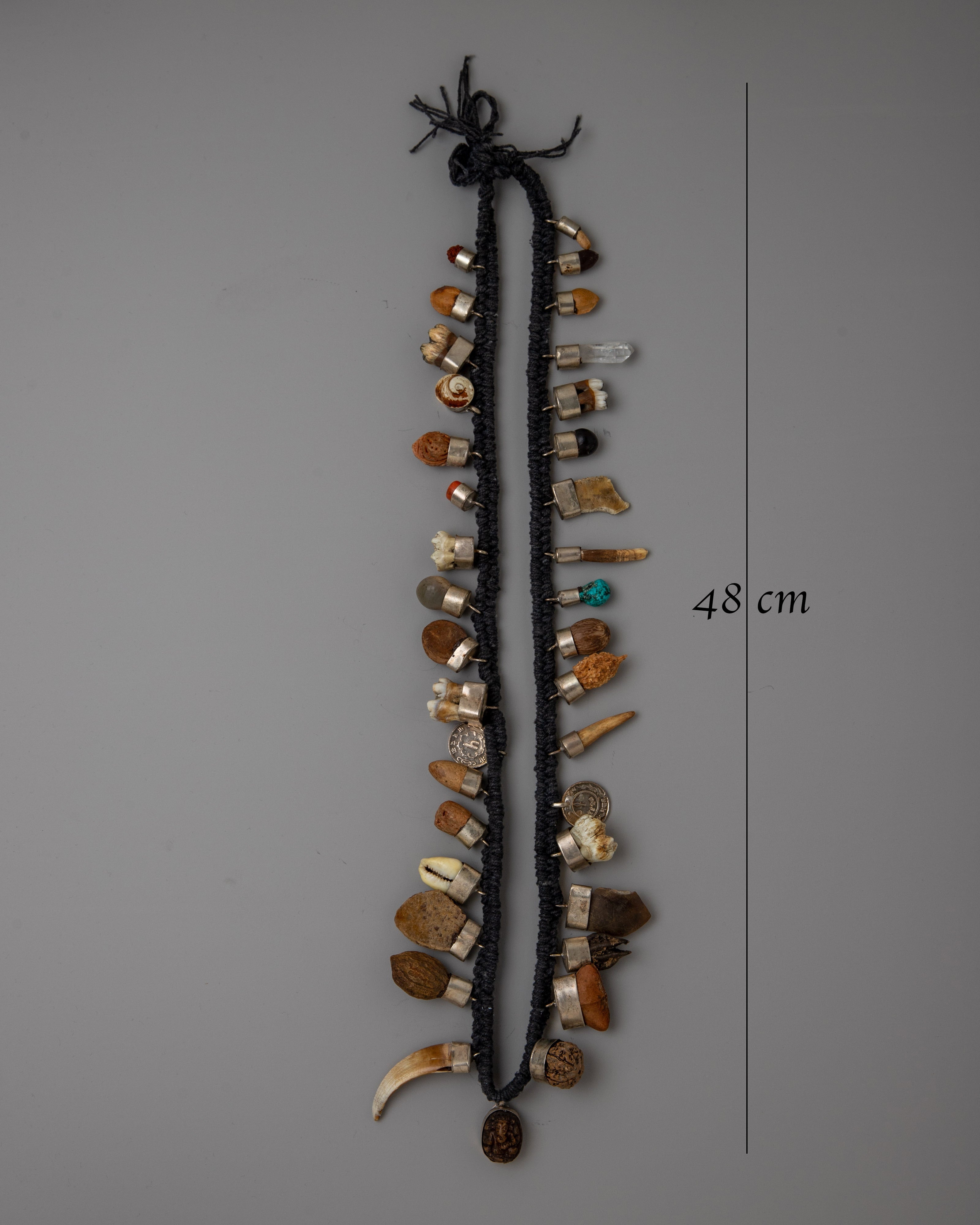 Tibetan Shaman Necklace | Channel Inner Strength from the Heart of Tibet