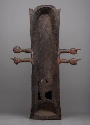 Bhairav Wood Strut | Evoking the Mystique of Sacred Rituals