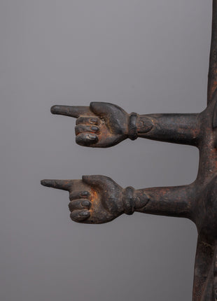 Bhairav Wood Strut | Evoking the Mystique of Sacred Rituals