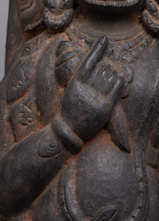 Bhairav Wood Strut | Evoking the Mystique of Sacred Rituals