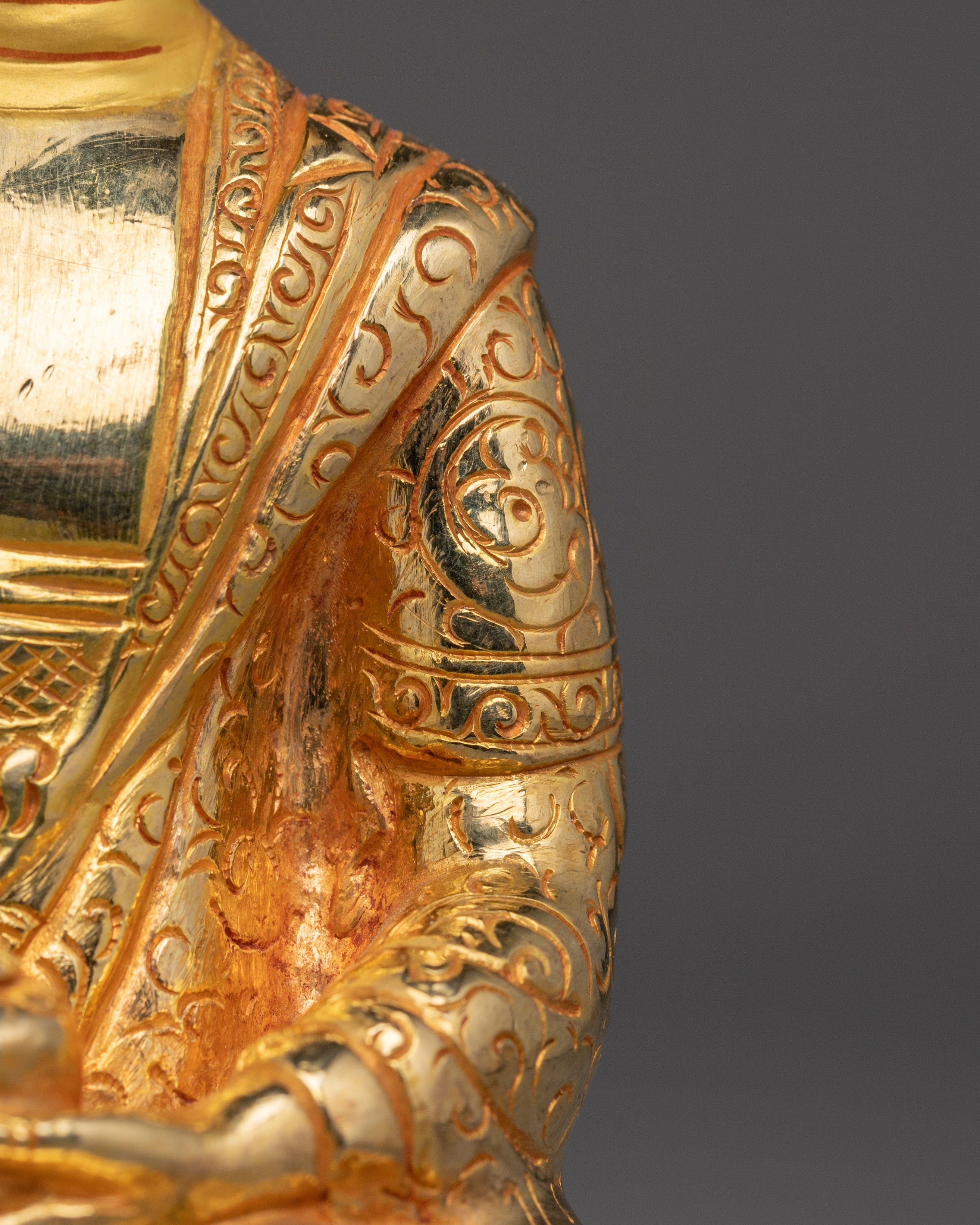 Golden First Buddha Shakyamuni Artwork | Founder of the Buddhist Religion