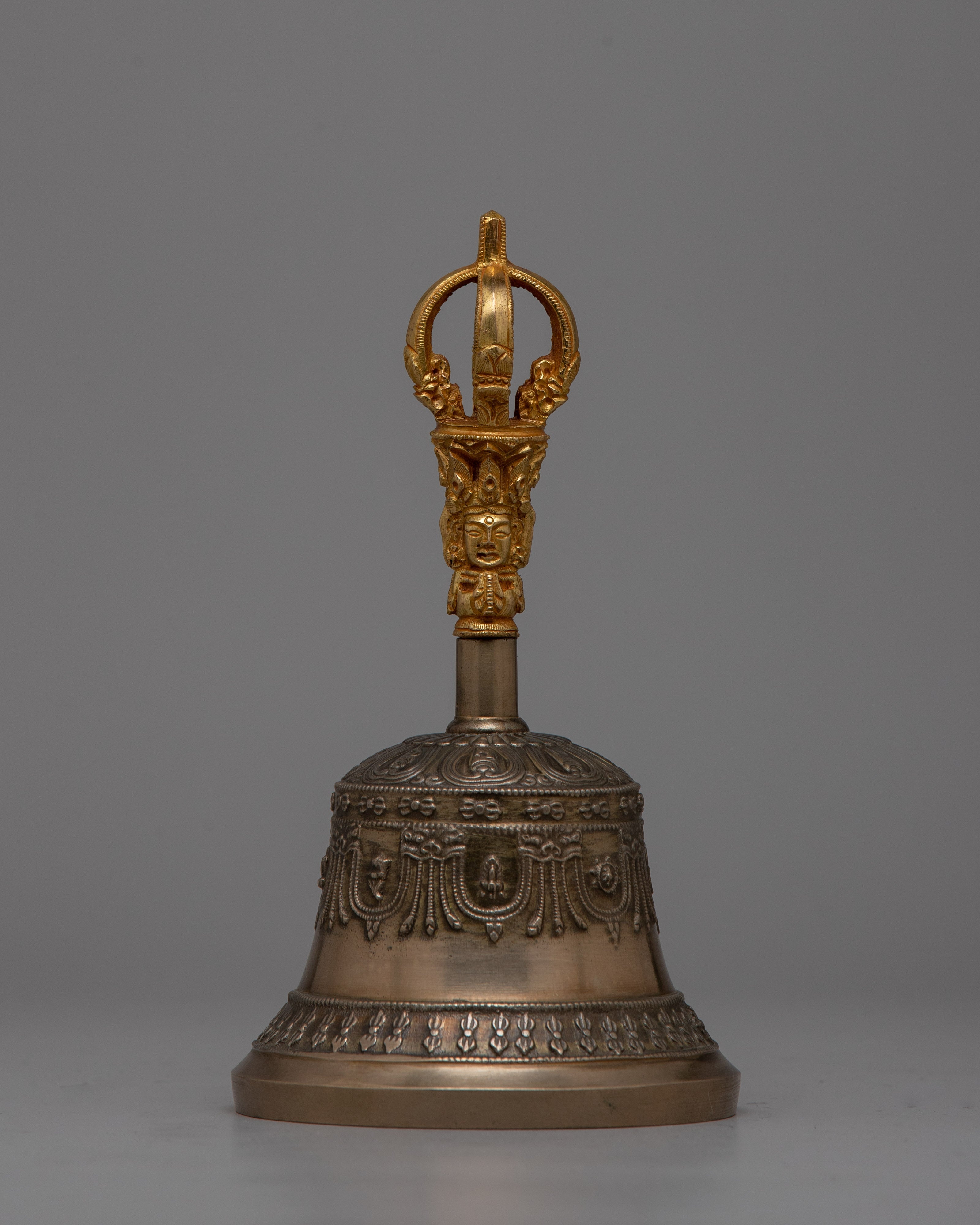 Copper Vajra Bell Set | Experience the Sacred Sound of Meditation