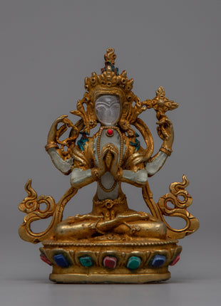 Statue of Bodhisattva Set | Revered Ensemble of Buddhist Spiritual Figures
