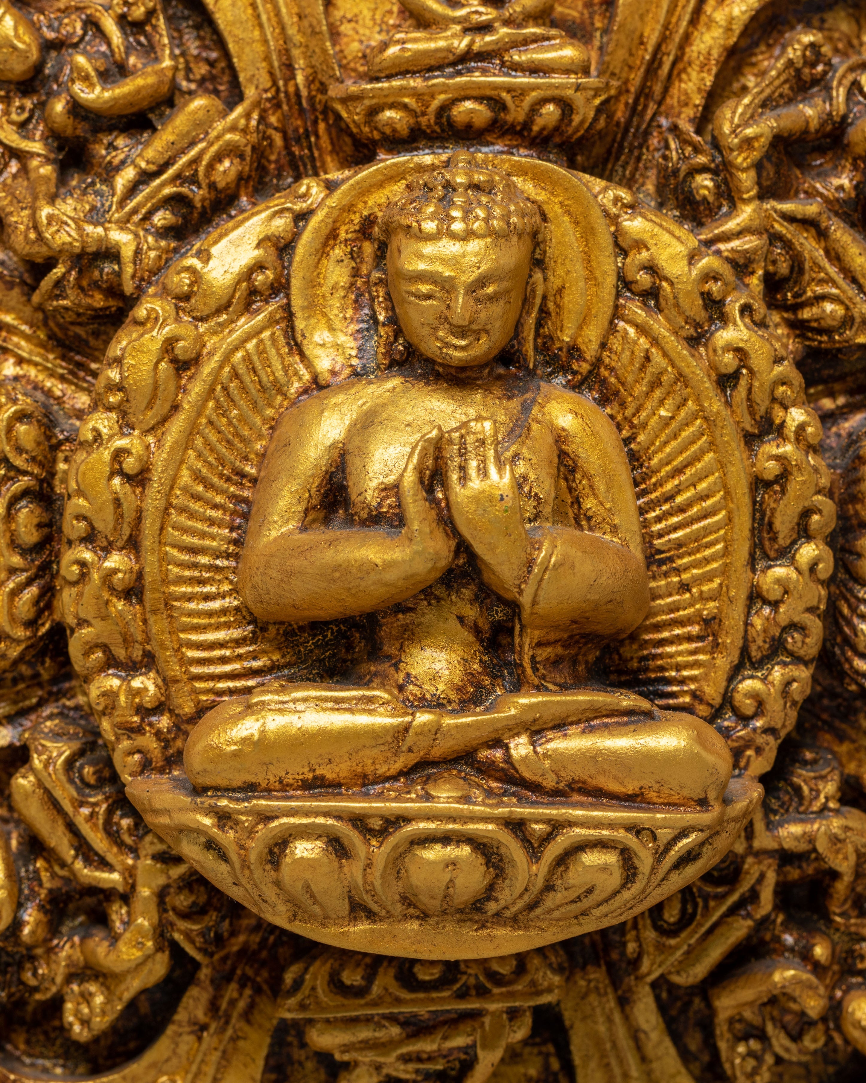 Tibetan Shakyamuni Buddha Wall Hanging | Embodying Wisdom