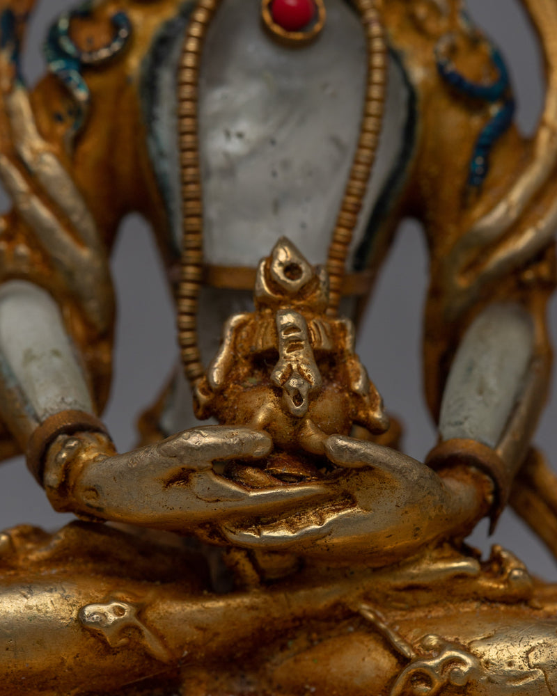 Buddha Amitayus Kadampa Statue | Channel the Blessings of Eternal Life and Wellness