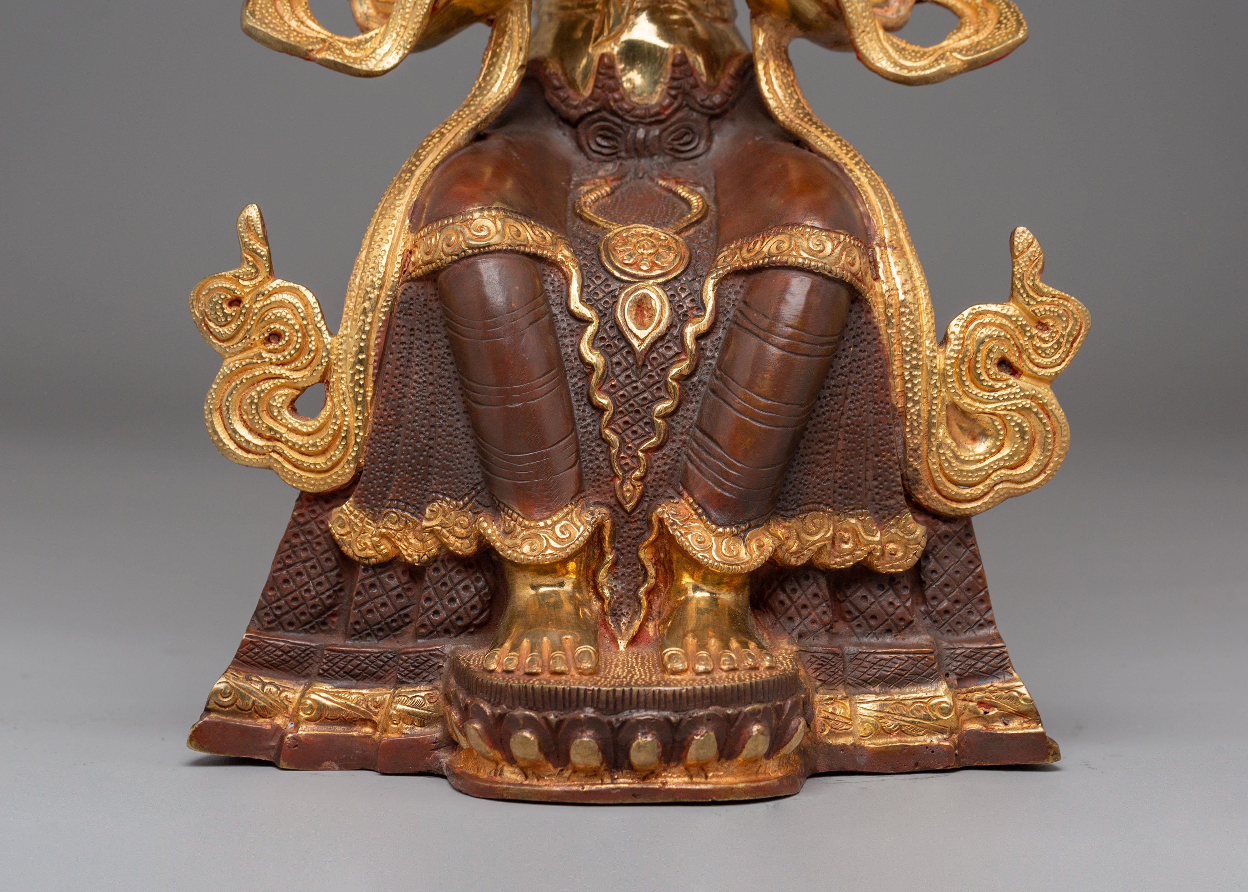 Future Buddha Maitreya Handmade Sculpture | Buddhist Spiritual Artwork